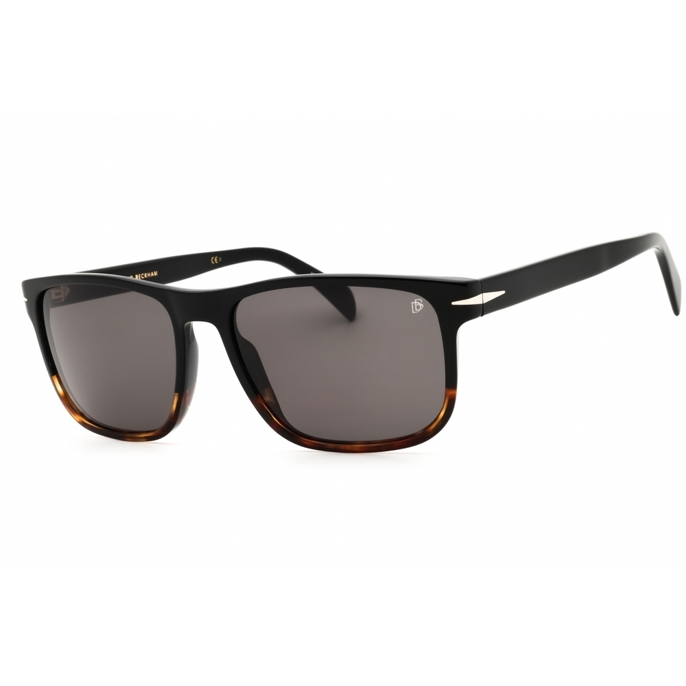 NWT David Beckham DB 1060/S-037N IR 57mm BLACK HORN Sunglasses